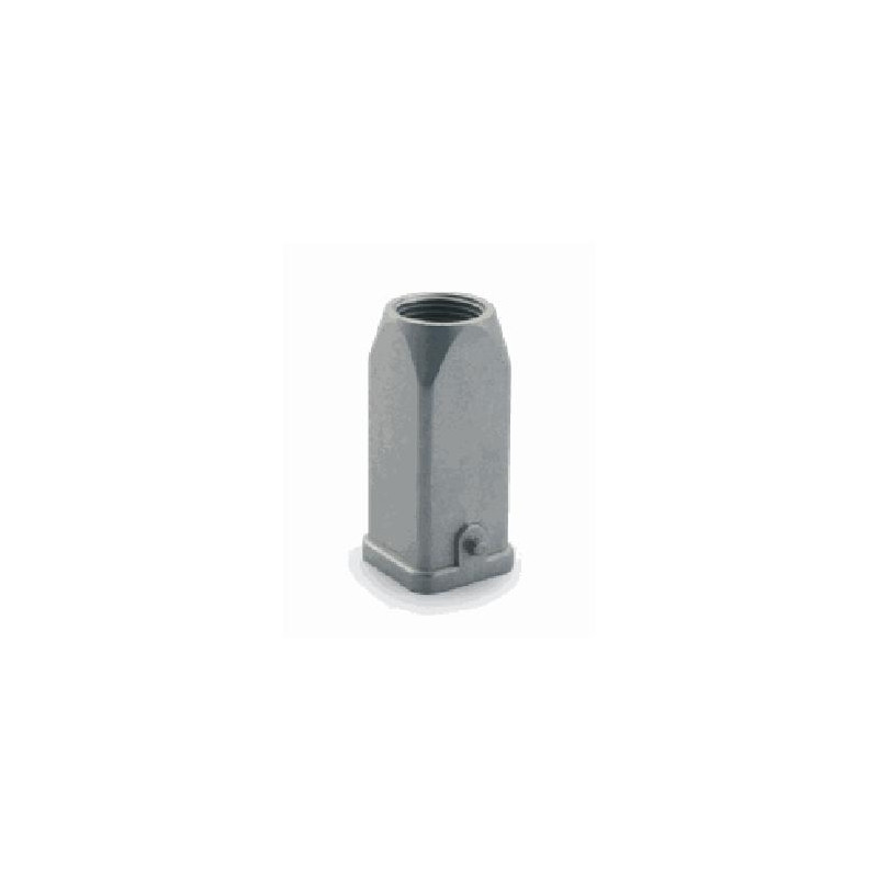 Capot 3A, Alliage de zinc moulé, IP65, Sortie verticale, PG11